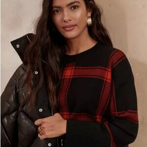 Banana Republic Large Plaid Sweater